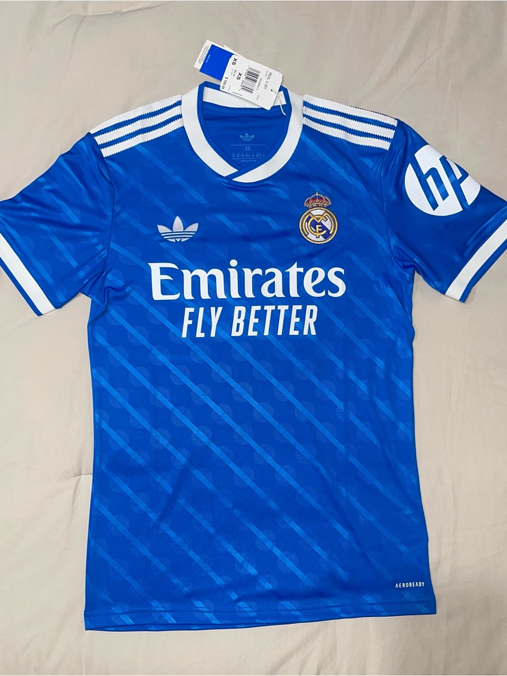 NWT Authentic  Adidas Real Madrid Third Jersey 25/26 Season Size XS